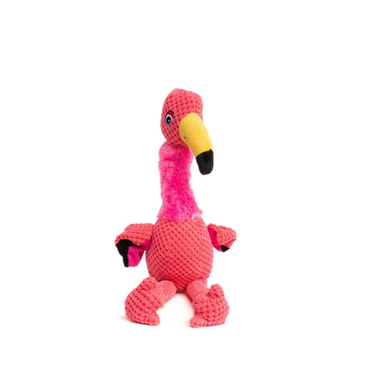Fabdog Dog Floppy Flamingo Small