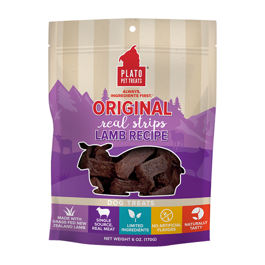 Plato Original Real Strips Lamb 6oz,