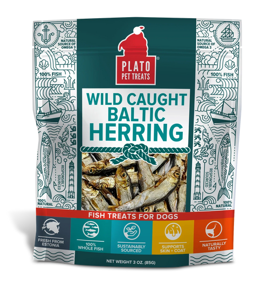 Plato Dog Baltic Herring 3 oz,