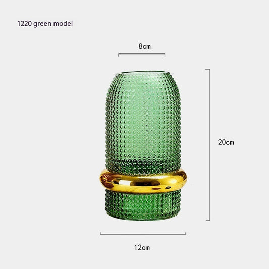 Primary Color Glass Vase
