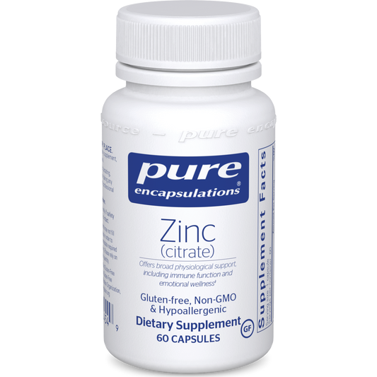 Pure Encapsulations Zinc (citrate)