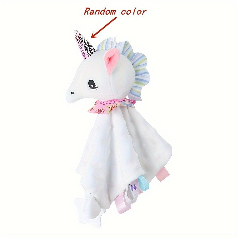 Soft and Cuddly Elephant Security Blanket for Newborns - Unisex Baby Gift and Snuggle Toy