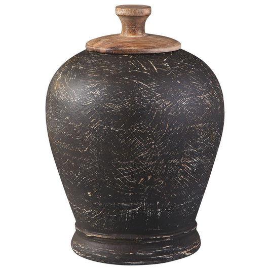 Barric - Antique Black - Jar - Medium