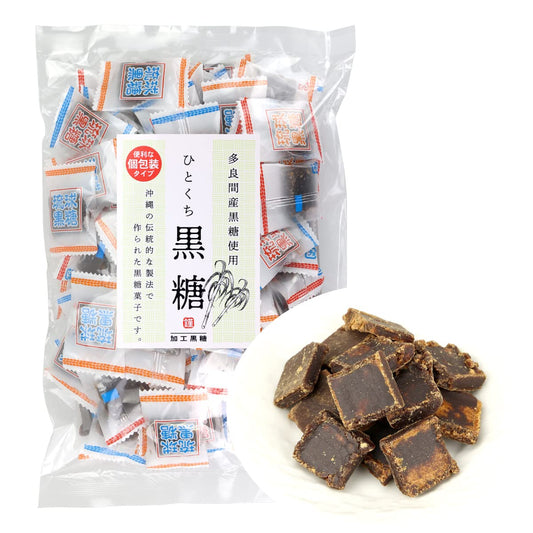 First Japan Brown Sugar Confectionery 470G | Tarama Island Sugarcane | Okinawa Processed Brown Sugar