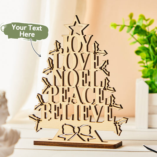 Custom Engraved home Tree Decorated Beautifully Five Tier Home Tree Decorations Gifts