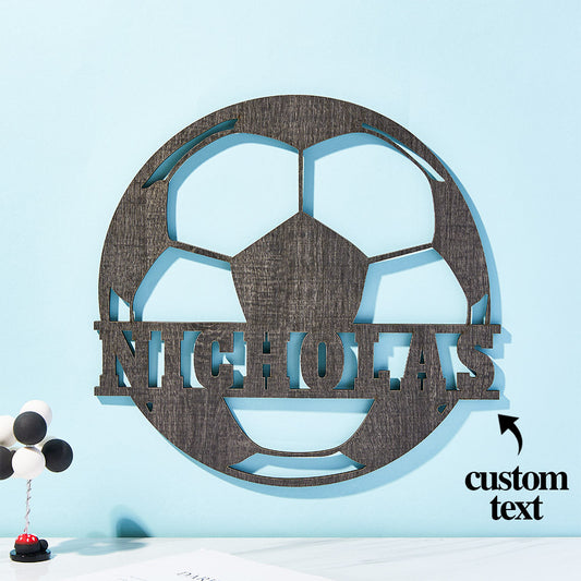 Custom Engraved Ornament Football Player Name Sign Decoration Gifts