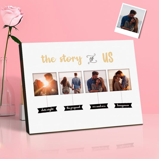 Custom Wedding Collage Picture Frame Engagement Bridal Shower or Wedding Gift for Couple