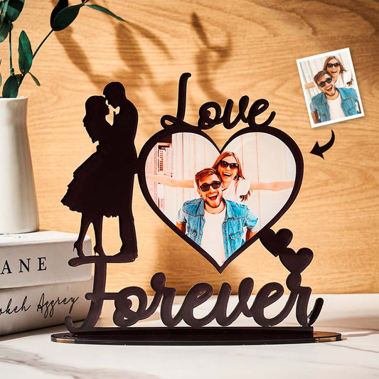 Personalized Photo Frame Love Forever Acrylic Decoration Gifts For Couples