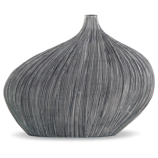 Donya - Antique Black - Vase - Small