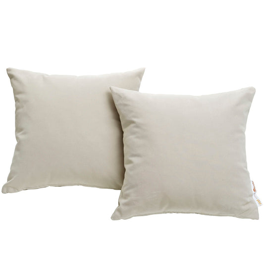 Summon 2 Piece Outdoor Patio Sunbrella Pillow Set