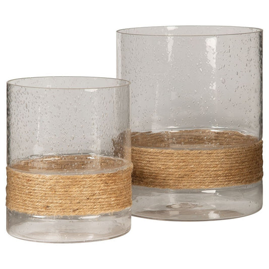 Eudocia - Clear - Candle Holder Set (2/cn)