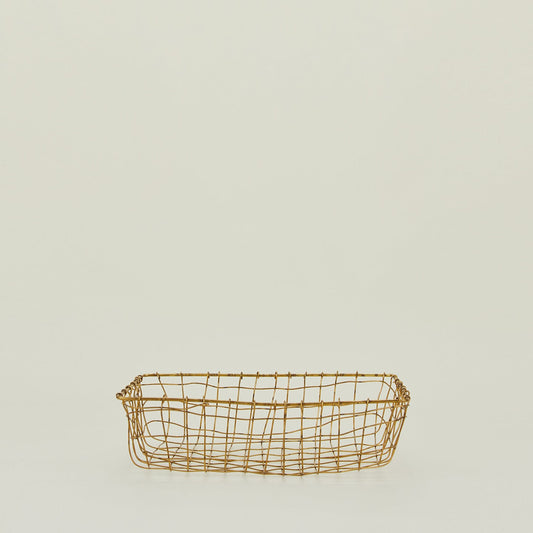 Brass Basket - Low