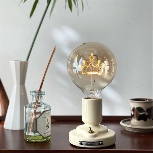 Filament Modeling Bulbs Soft Light Led Bulbs Decorative Rechargeable Bedroom Atmosphere Table Lamp