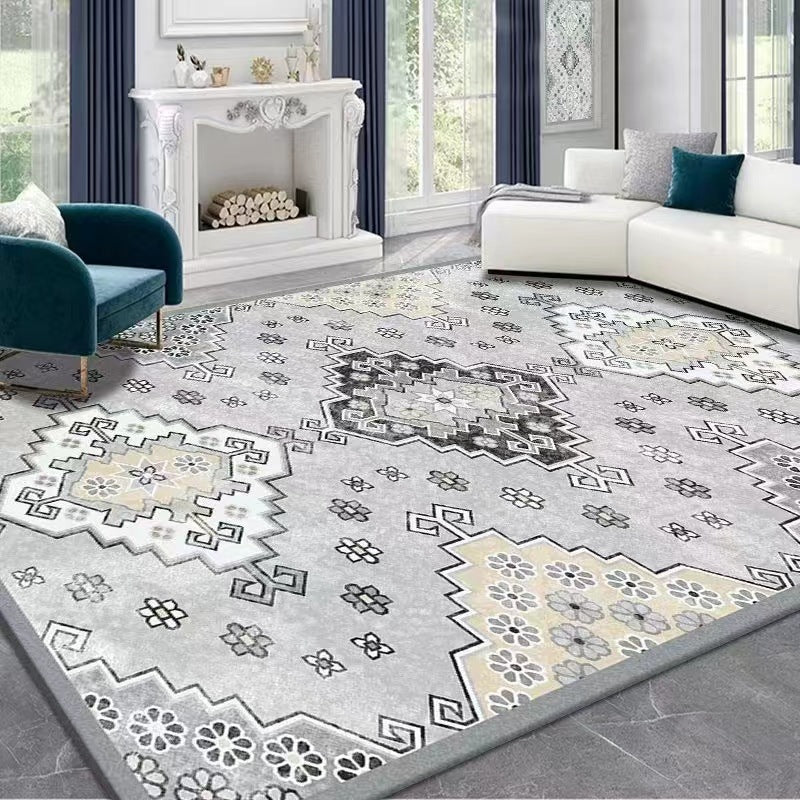 Cashmere-like Nordic Carpet Modern Minimalist Saor Style