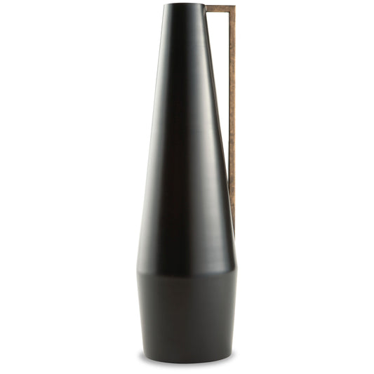 Pouderbell - Black/gold Finish - Vase - Medium