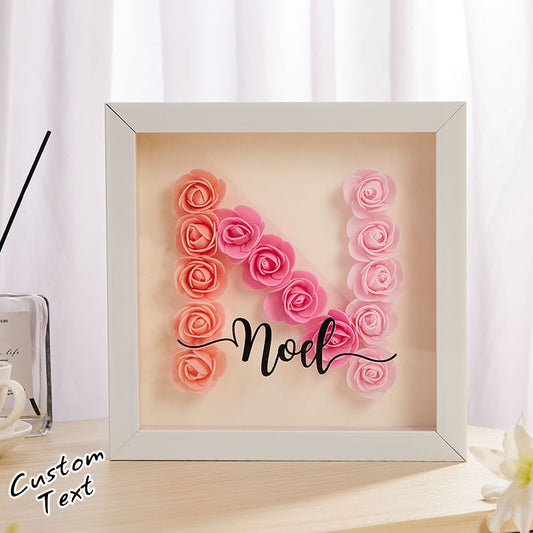 Custom Engraved Ornaments Romantic Rose Couple Gifts