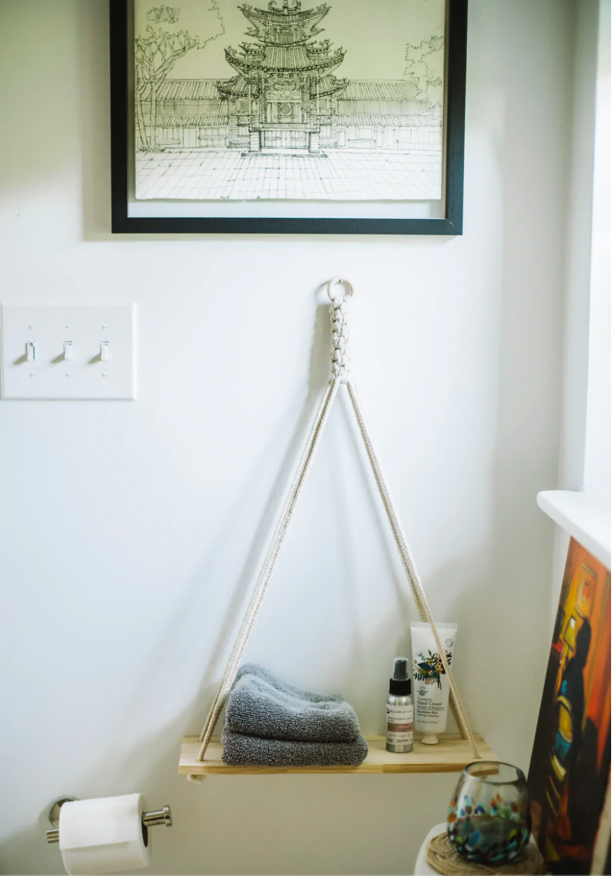 The Dignity Hanging  Shelf