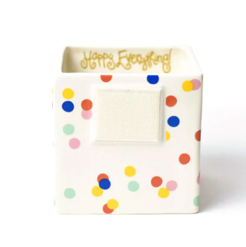 Small Dot Mini Nesting Cube ( Confetti Dots )