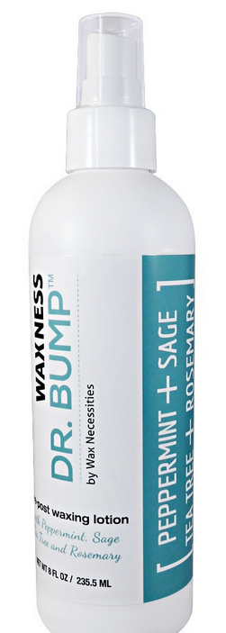 Dr. Bump Natural Pre/Post Waxing Lotion: Peppermint, Sage, Tea Tree & Rosemary