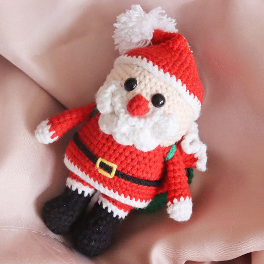 Santa Claus Doll Pendant Crochet Christmas Decoration