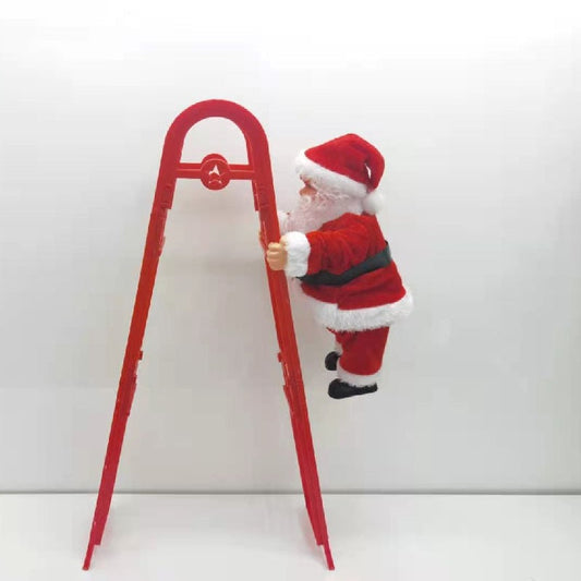 Electric Ladder Santa Claus Pendant Christmas Decorations