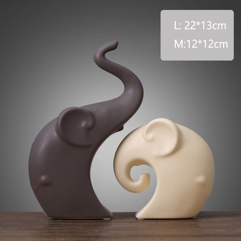 Ceramic Animal Figurines Ornament