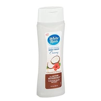 White Rain Moisturizing Body Wash Creamy Coconut and Hibiscus 12 Oz