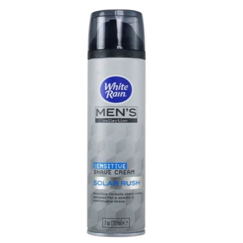 White Rain Men's Collection Shaving Cream, Solar Rush 7oz