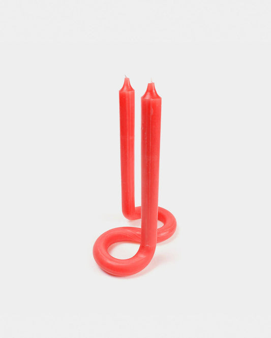 Twist Candle - Red