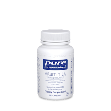 Vitamin D3 25 mcg (1,000 IU)
