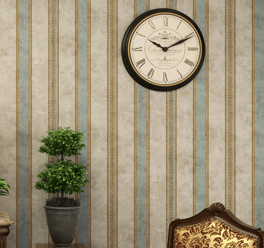 Vintage Vertical Stripes Wallpaper Mural