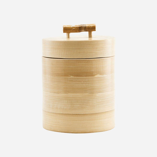 Society of Lifestyle - Storage w. lid, Bamboo, Nature