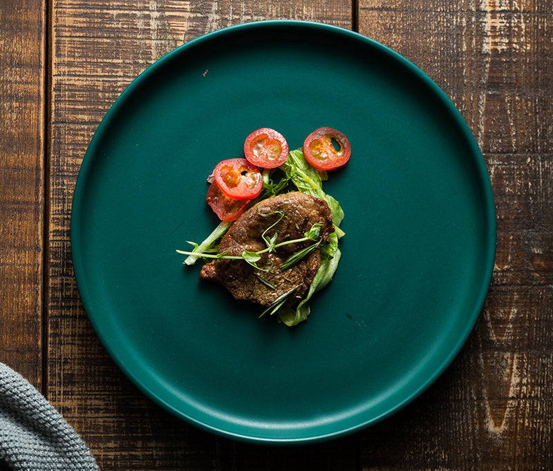 Steak Plate Ceramic Western Plate
