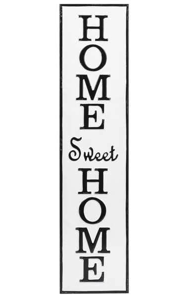 Ganz Black and White Home Sweet Home Enamel