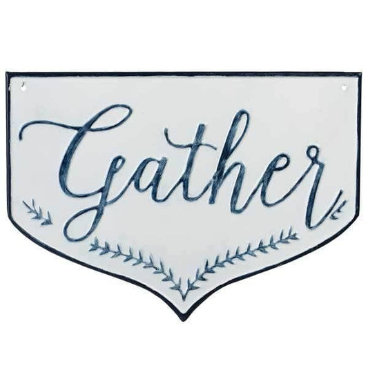 Ganz Blue and White Enamel Gather