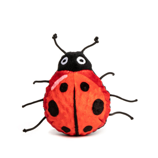 Fabdog Faball Squeaky Ladybug