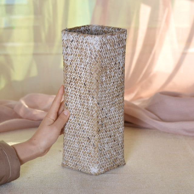 Bamboo Woven hand knitting - Annizon Home Essentials