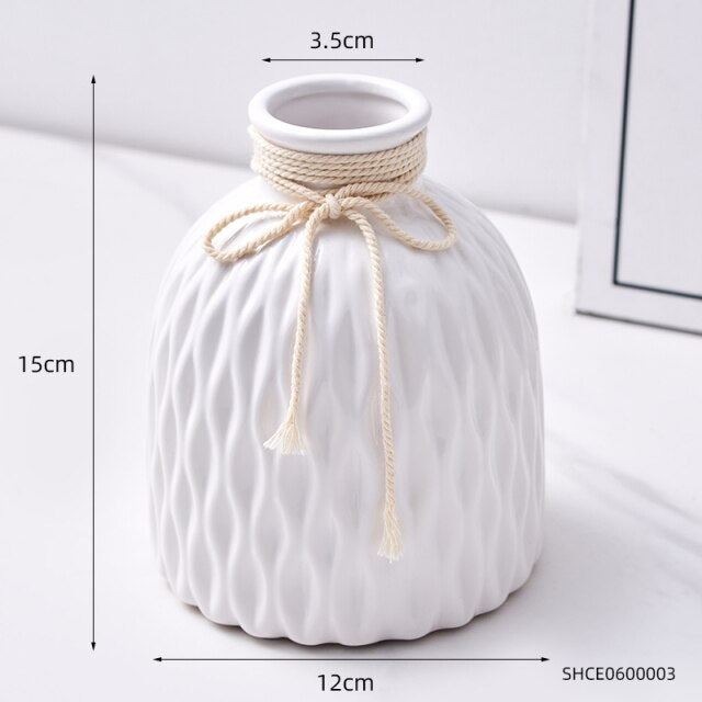 Ceramic Table Decor Vase - Annizon Home Essentials