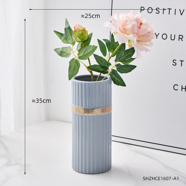 Ceramic Table Decor Vase - Annizon Home Essentials