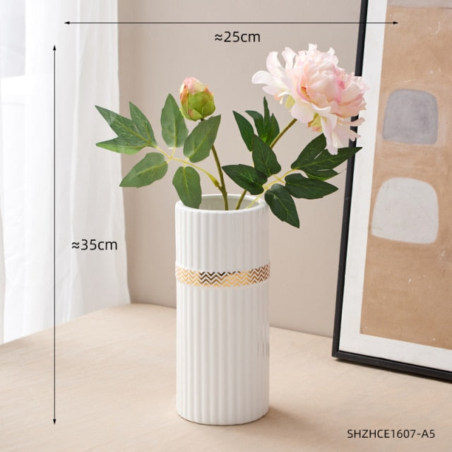 Ceramic Table Decor Vase - Annizon Home Essentials