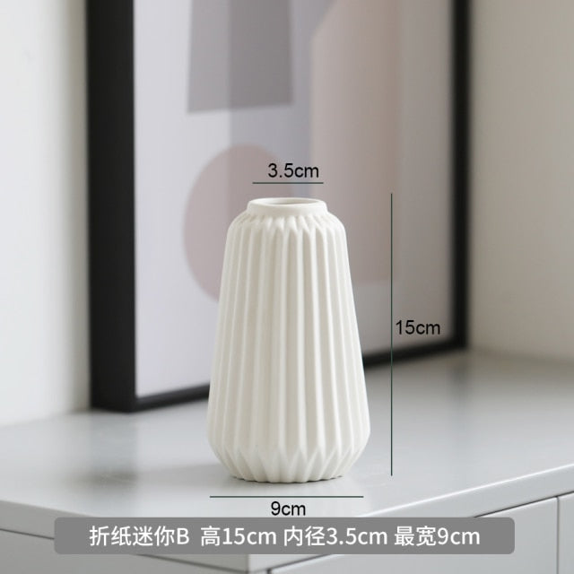 Ceramic Vase Nordic Style - Annizon Home Essentials