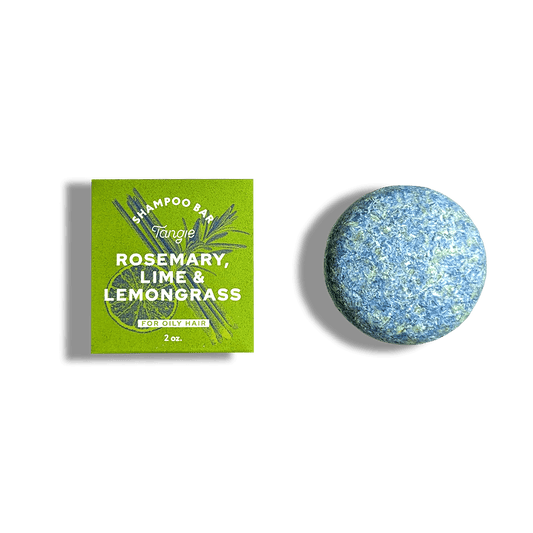 TANGIE - ROSEMARY-LIME-LEMONGRASS - Shampoo Bar for Oily Hair