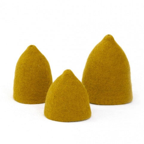 Tinkerbell Felt Vase Cover, Set of 3 Decor Muskhane Pistachio