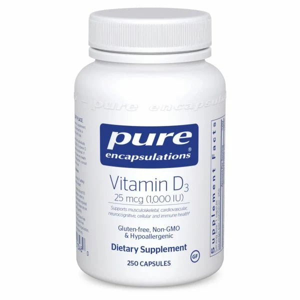 Vitamin D3 25 mcg (1,000 IU)