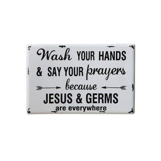 Wash Your Hands Wall Decor